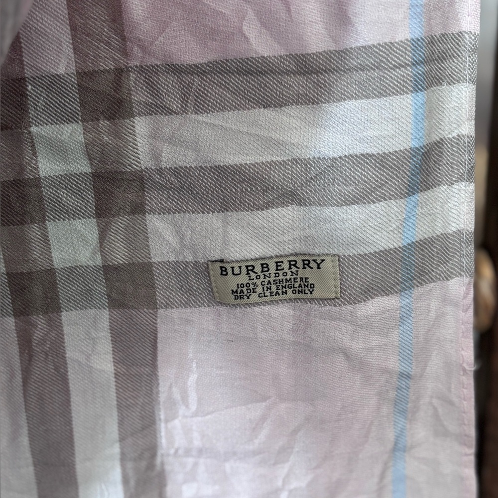 Burberry Cashmere Scarf